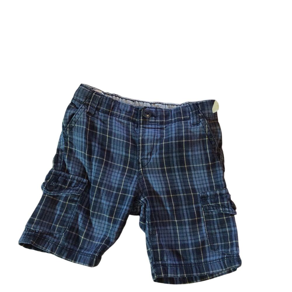 Baby Gap plaid cargo shorts 18-24 month
